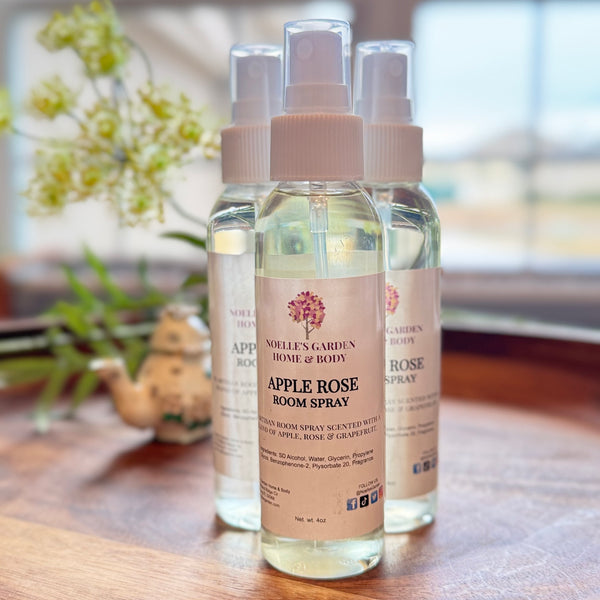 home and garden room spray Apple Rose Room Spray