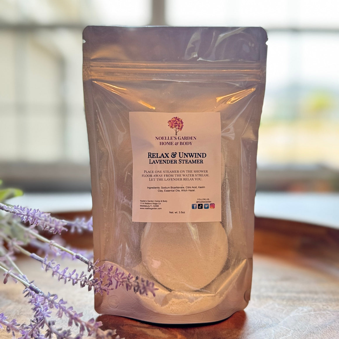 Lavender Shower Steamers