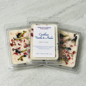 Caribbean Vanilla & Amber Wax Tarts