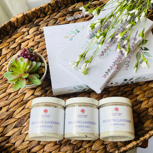 Relaxing Lavender Bath Soaking Salt